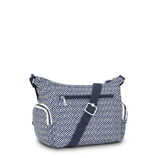 Torba Crossbody Kipling Gabbie Small Printed Szare | PL 2069OK